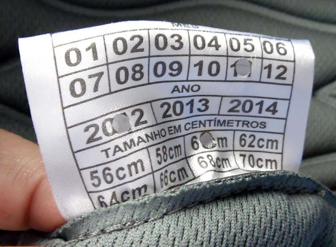 Capacete tem prazo de validade onde verificar