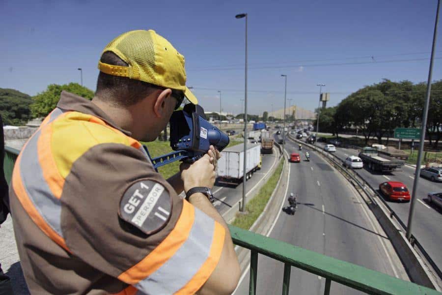 radar de velocidade móvel