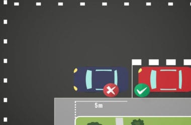 Estacionar na esquina: multa