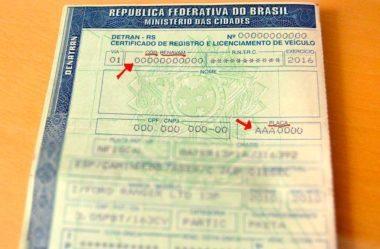 RENAVAM pela placa: como consultar?