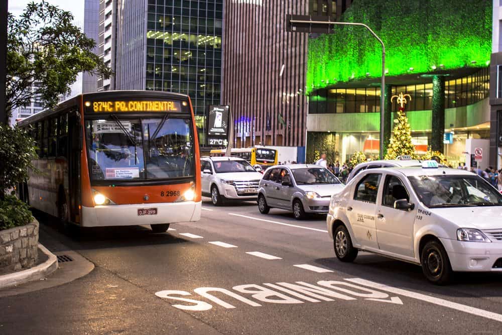 valor multa faixa onibus infracao