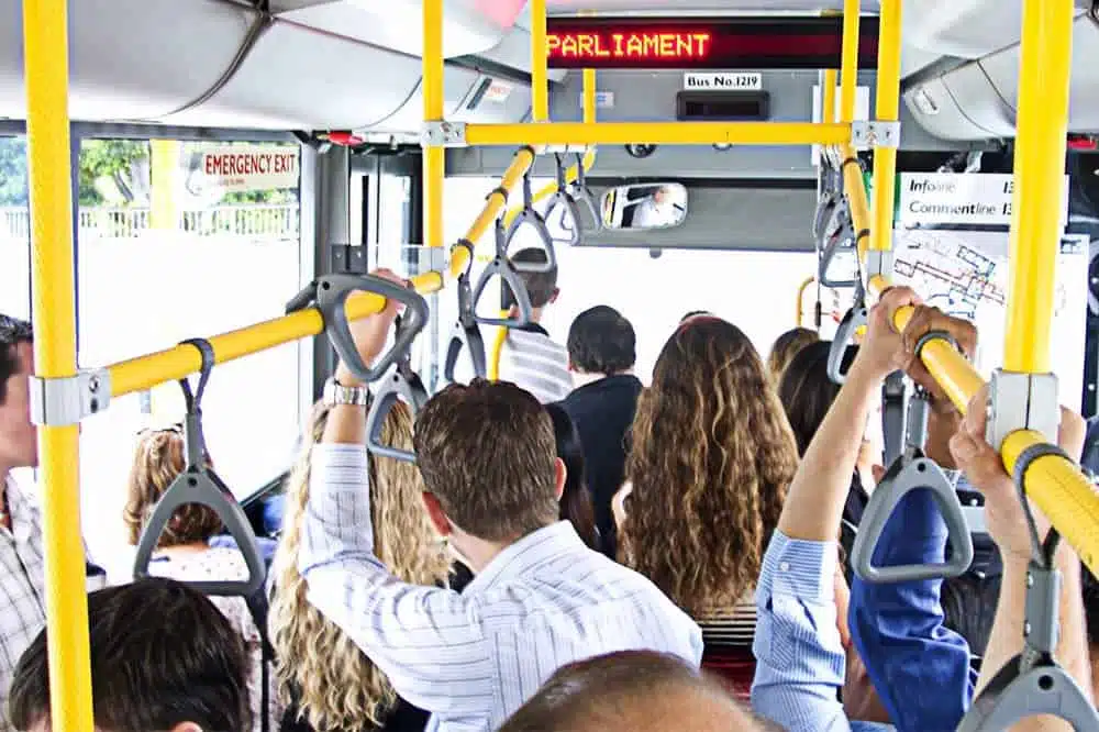 limites para transporte de passageiros ônibus e microônibus