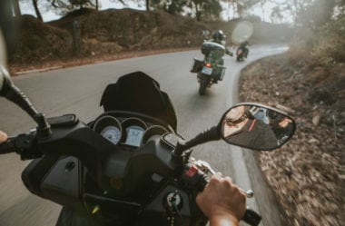 Multa: arrancada brusca de moto