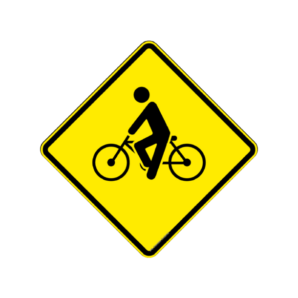 Placa A 30A Transito de ciclistas