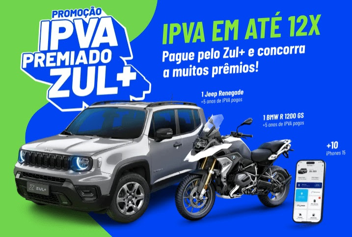 IPVA Premiado Zul+