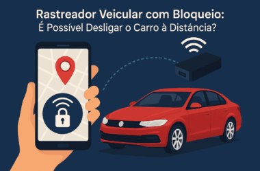 Rastreador veicular com bloqueio: é possível desligar o carro à distância?