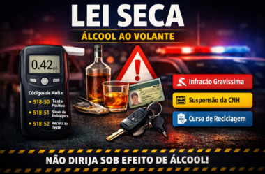 Recurso de multa: negativa ao bafômetro