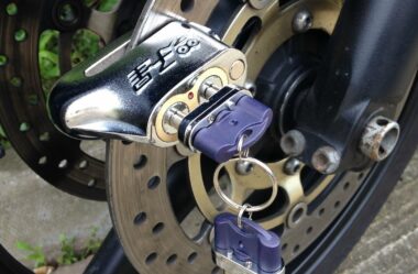 Trava de disco para moto